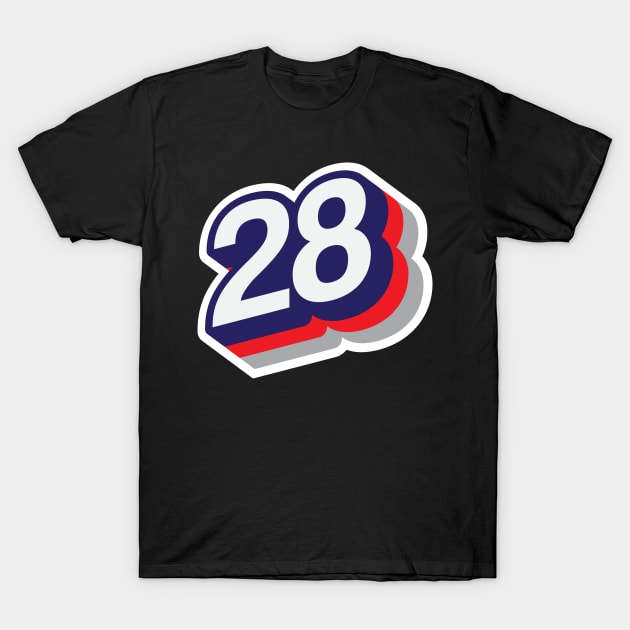 28 T-Shirt by MplusC